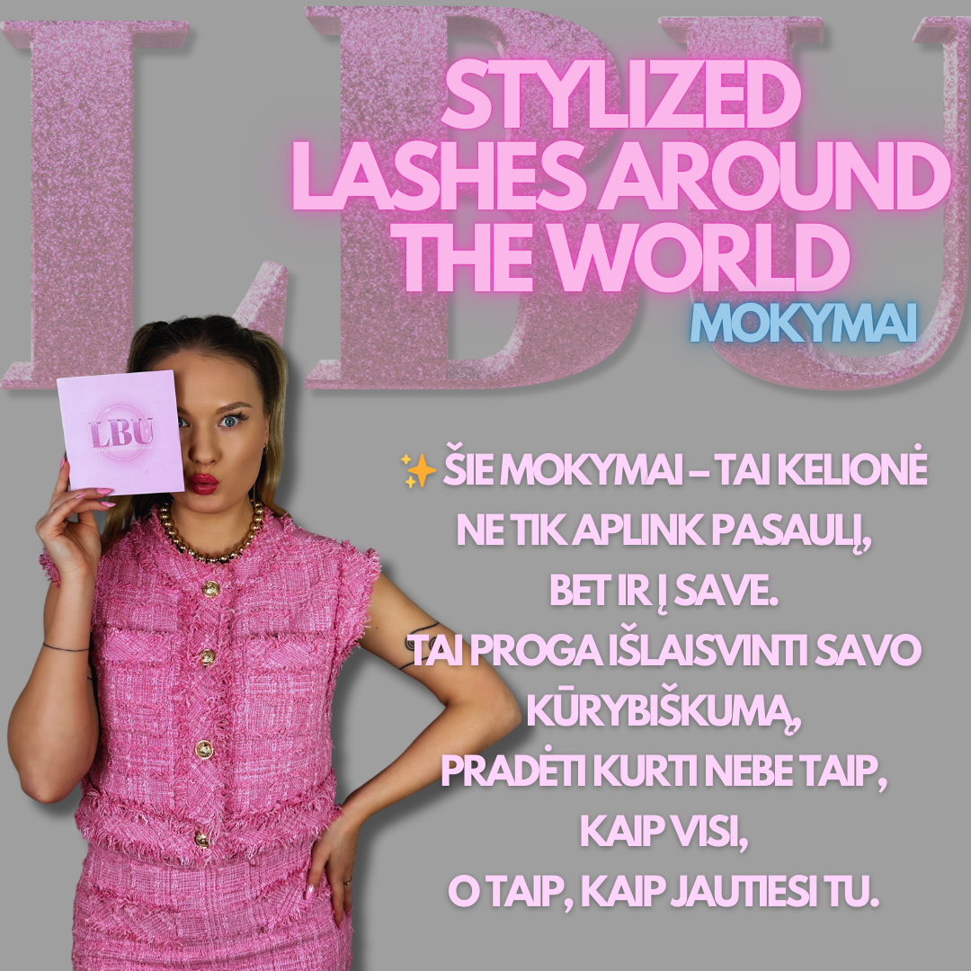 STYLIZED LASHES AROUND THE WORLD