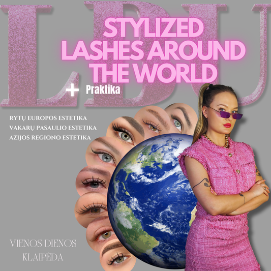 STYLIZED LASHES AROUND THE WORLD 