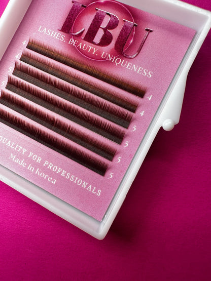 DARK BROWN (Nr. 3) SHORT MIX 4-5 mm