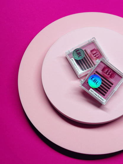 DARK BROWN (Nr. 3) SHORT MIX 4-5 mm