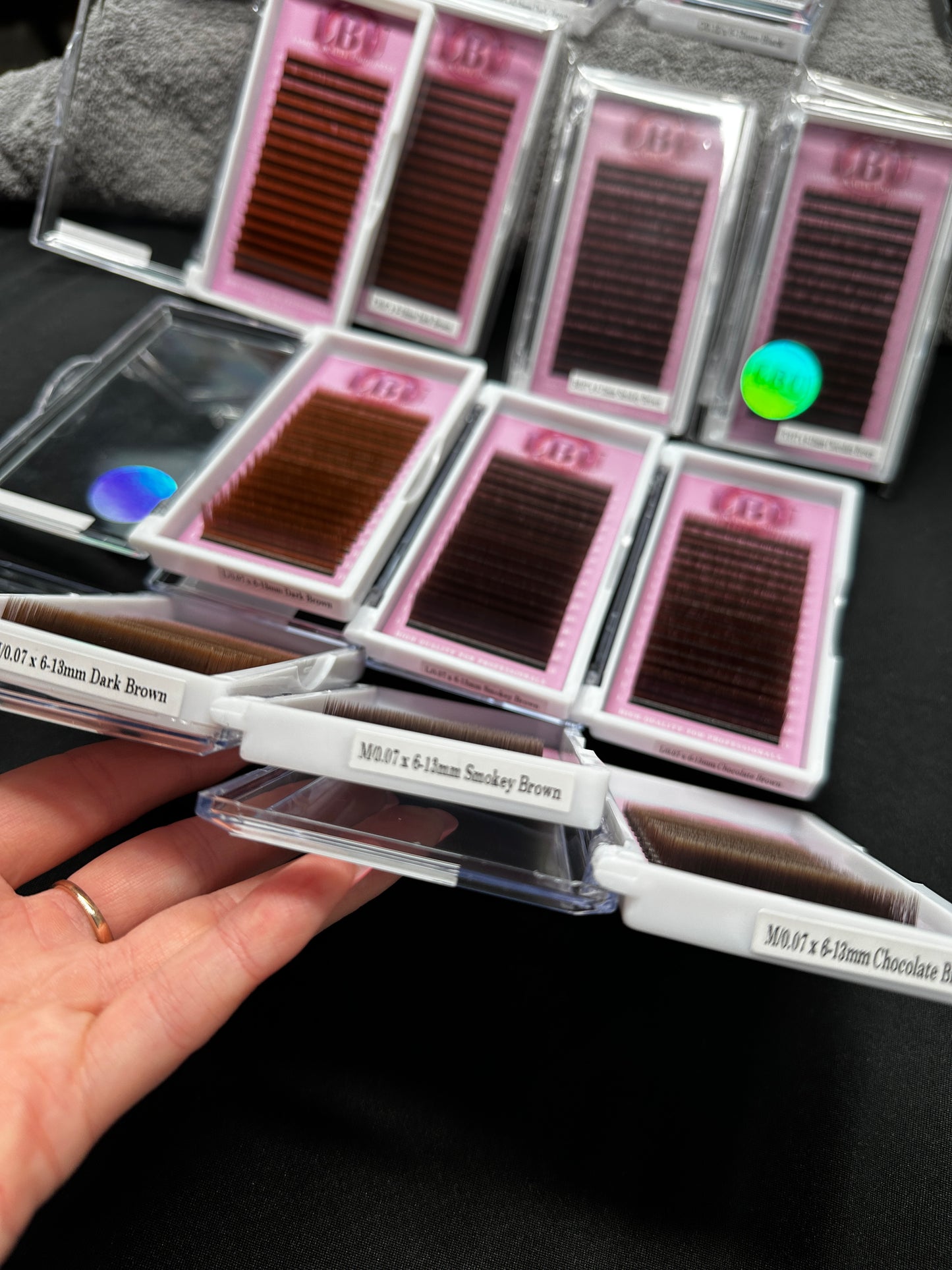 0,07 volume DARK BROWN (Nr.3)