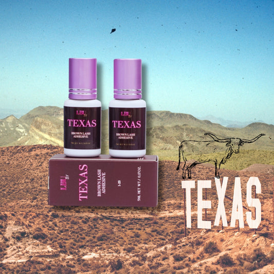 Rudos spalvos klijai „TEXAS“